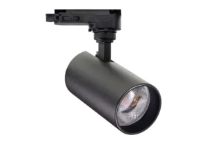 NIVA - 3 Fase railsspot DTW 500LM 24graden zwart CRI90+ (zwarte binnenring) DALI